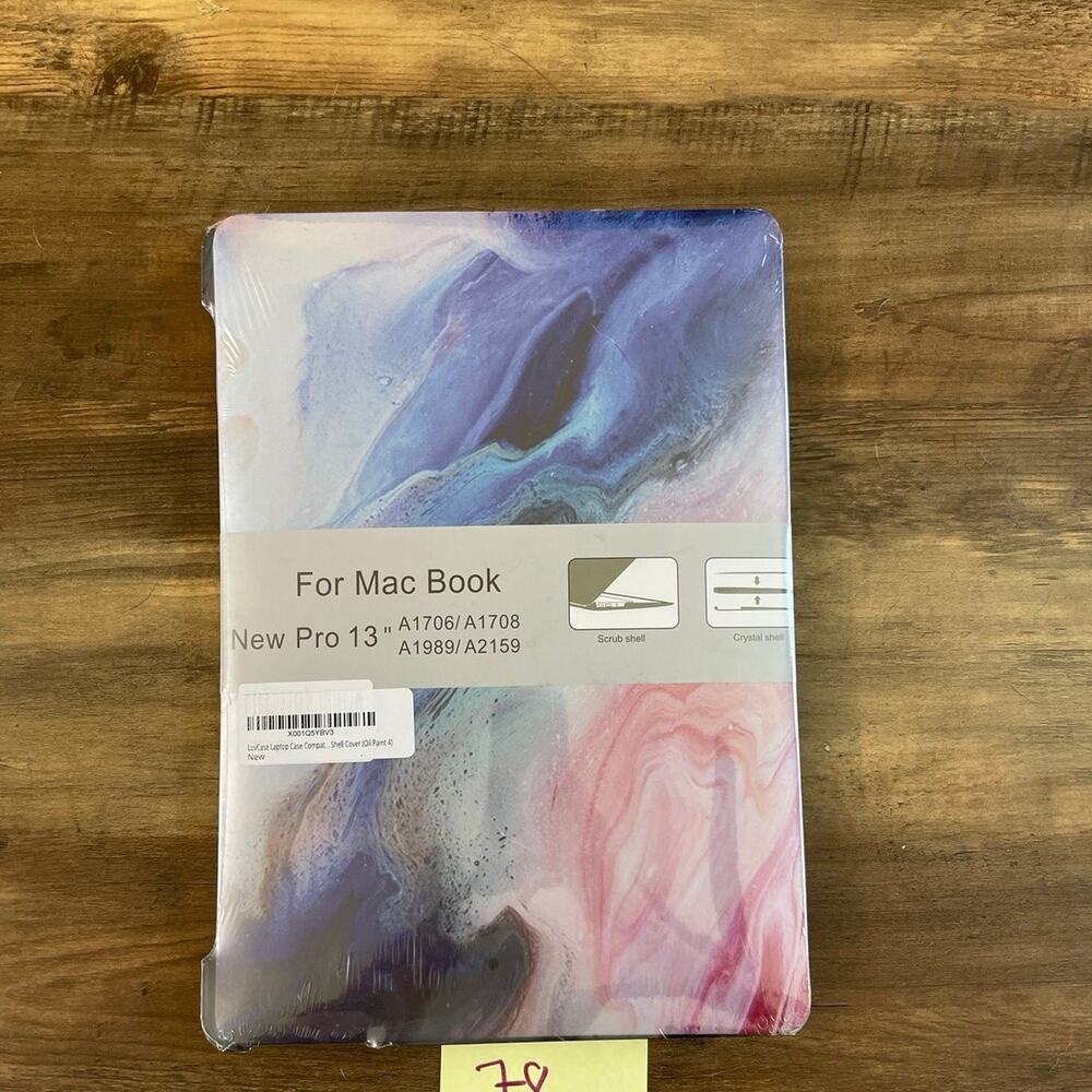 MacBook Pro 13” 2016-2020 pink/blue sandstone design - Picture 3 of 3